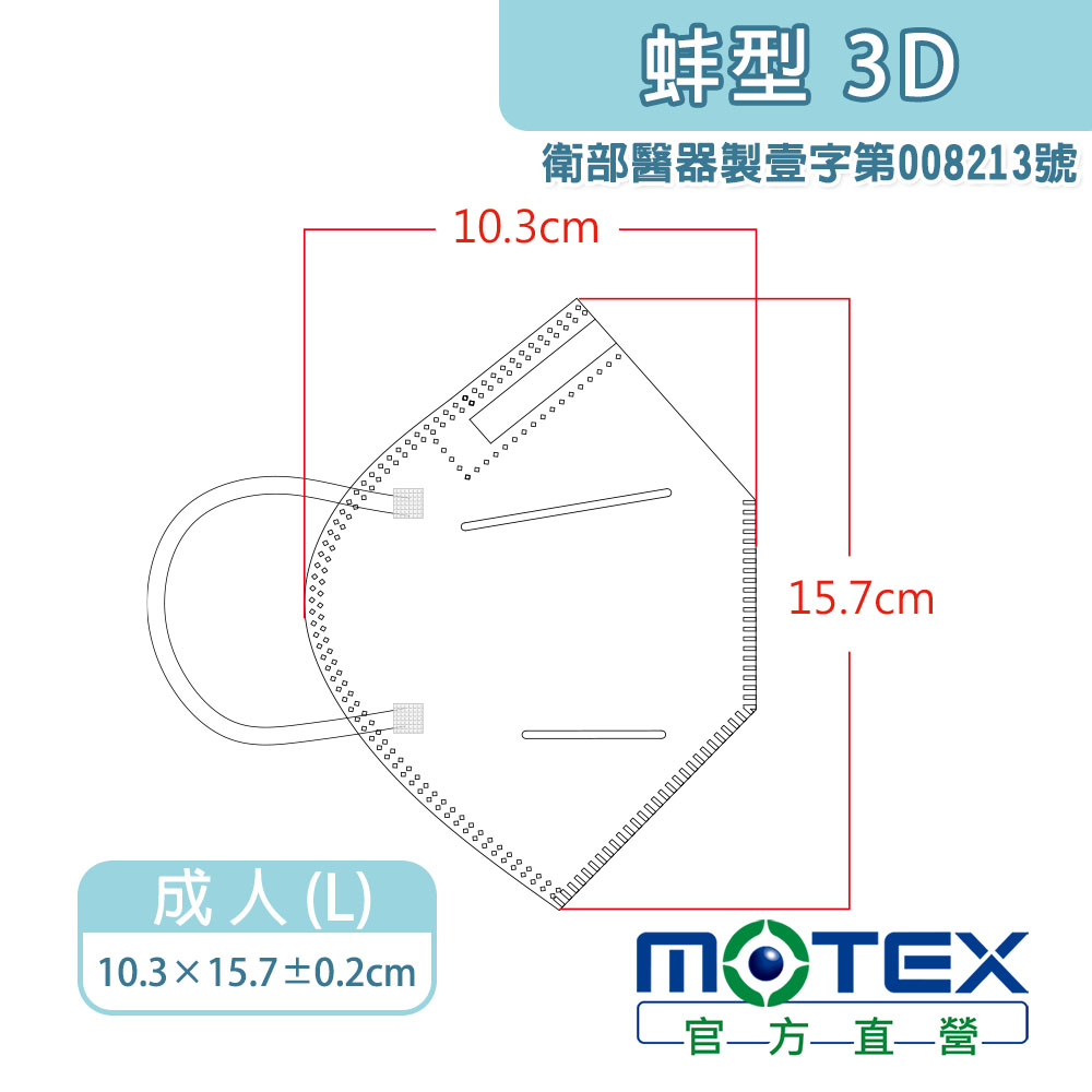 MOTEX 蚌型尺寸