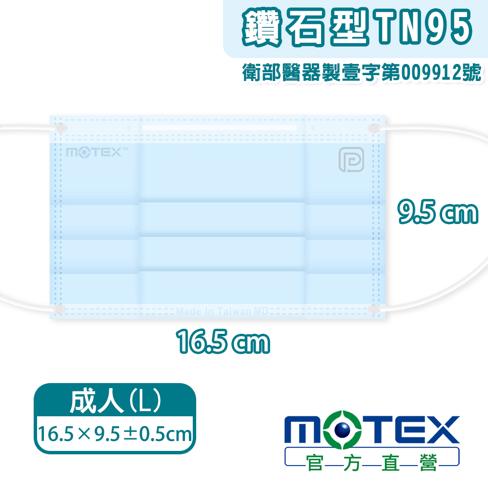 MOTEX鑽石型TN95口罩