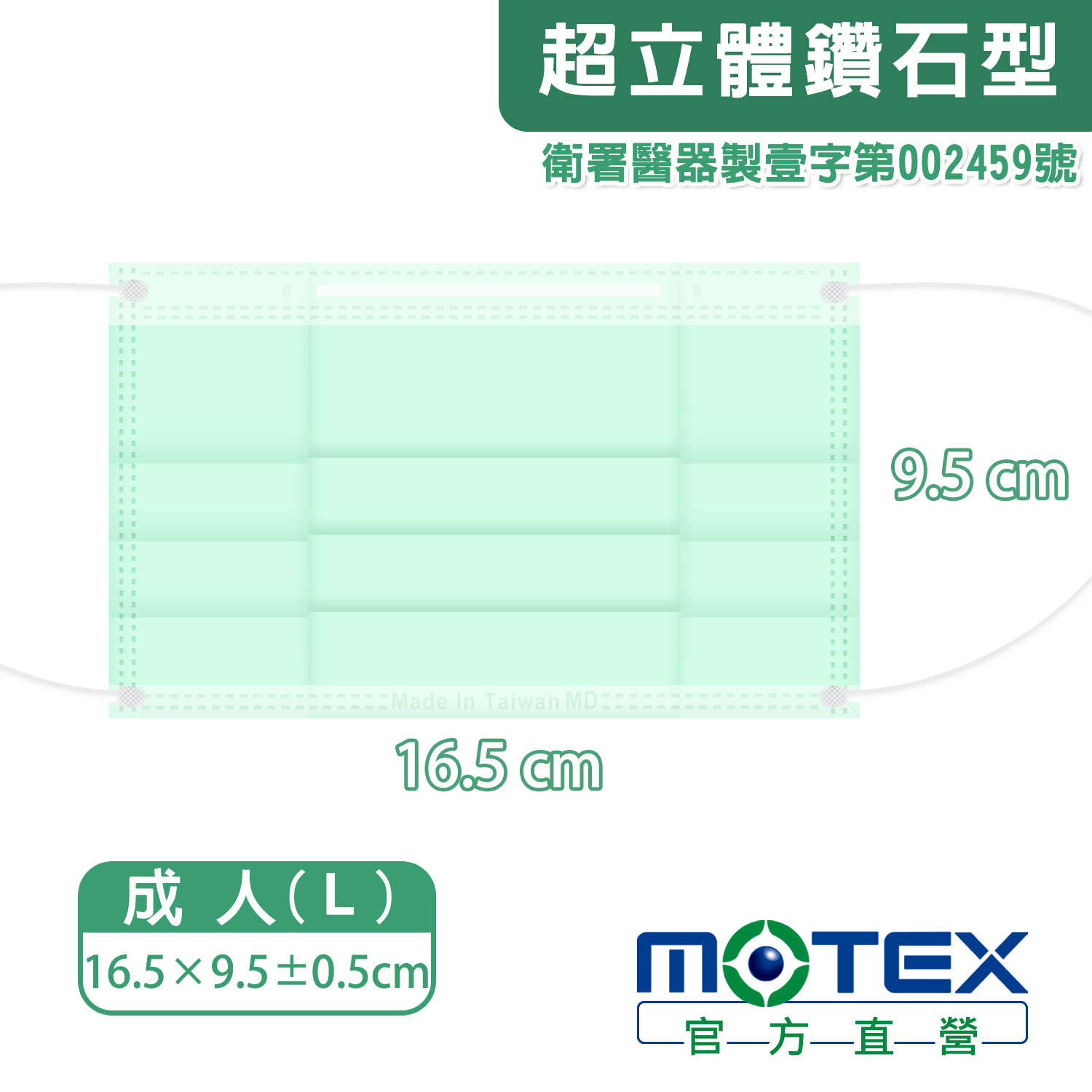MOTEX 鑽石尺寸