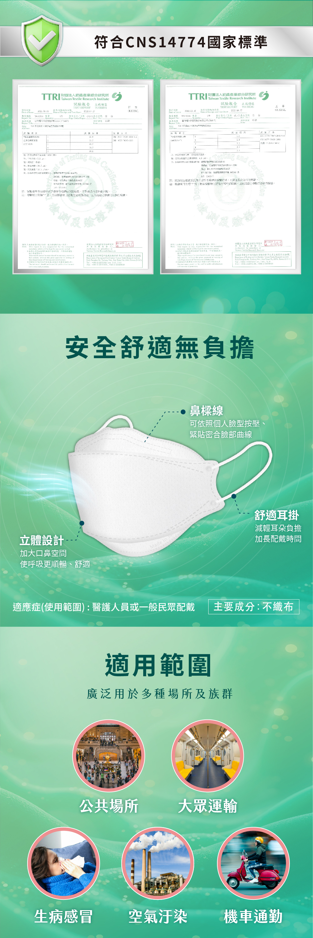 MOTEX魚型口罩